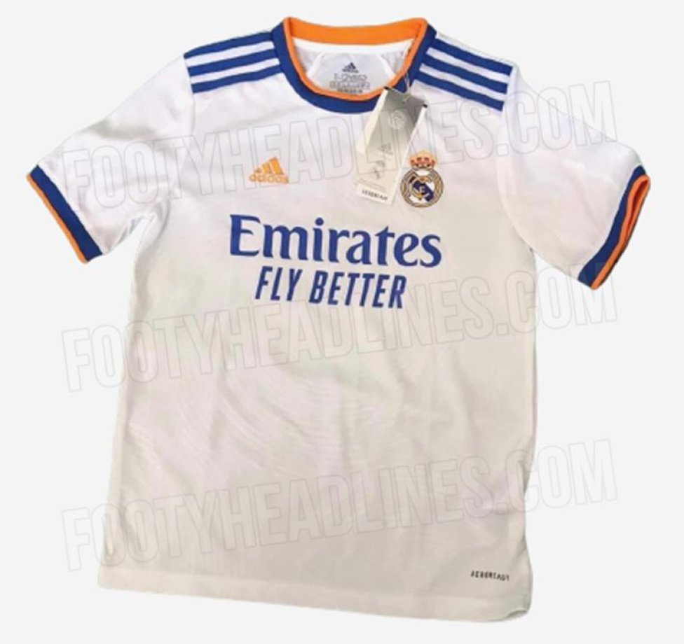 Filtración de la camiseta para la temporada 21/22 del Real Madrid 