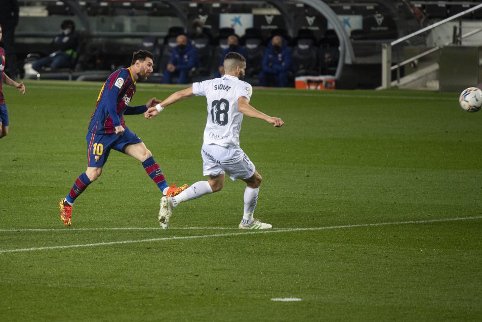 Messi marcó el 1-0.