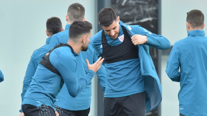 Nolaskoain sigue a vueltas con su tobillo