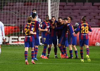 El Barça golea al Huesca y acecha al Atlético