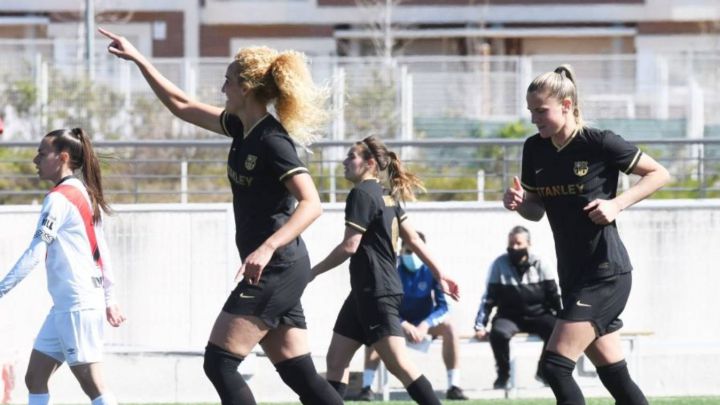 El Barcelona gana en Vallecas.