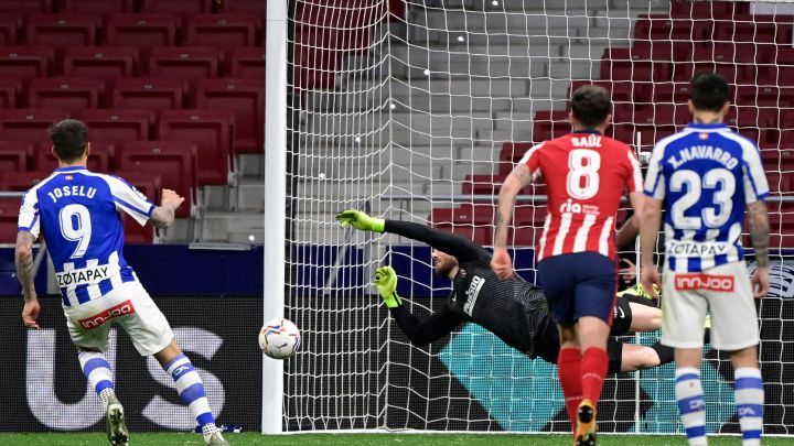 Oblak sí sabe parar penaltis.