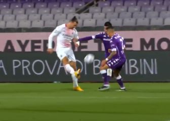 Pudo ser el mejor gol de su carrera: el sombrero casi perfecto de Ibrahimovic