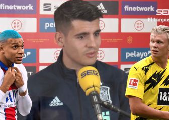 Morata sa su opinión sobre el debate de Mbappé y Haaland