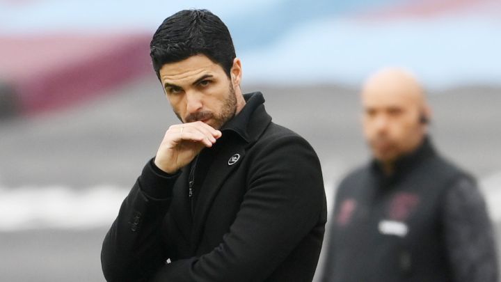 Mikel Arteta, entrenador del Arsenal.