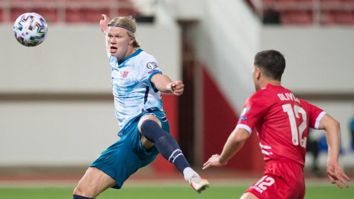 Haaland no brilló y Odegaard se fue con un golpe en un tobillo