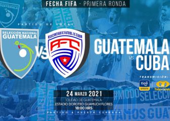Guatemala - Cuba: horario, TV, cómo y dónde ver online