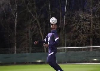 El show de Camavinga en práctica que atrae al Madrid