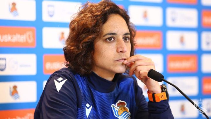 Natalia Arroyo, entrenador de la Real Sociedad.