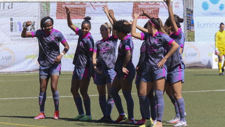 Jugadoras del Madrid CFF.