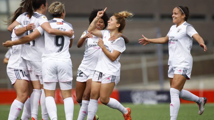 Jugadoras del Madrid CFF.