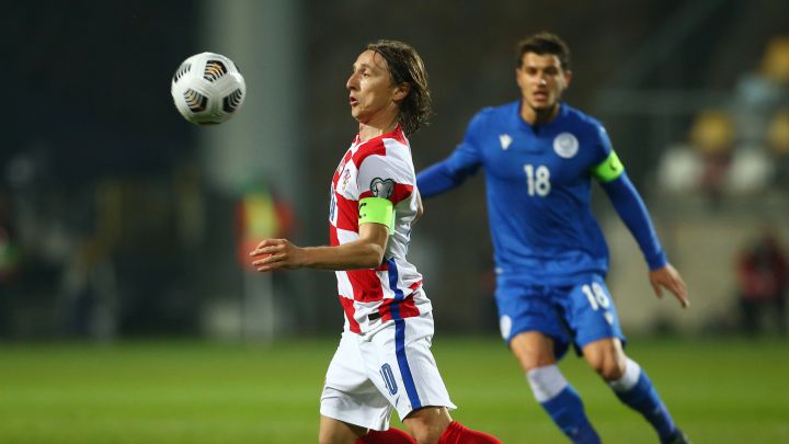 Luka Modric se convirtió ante Chipre en el jugador que más partidos ha disputado con la selección croata.