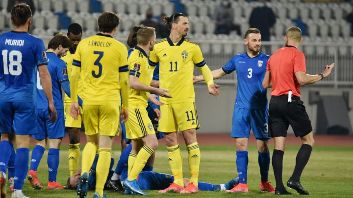 Ibrahimovic con Suecia