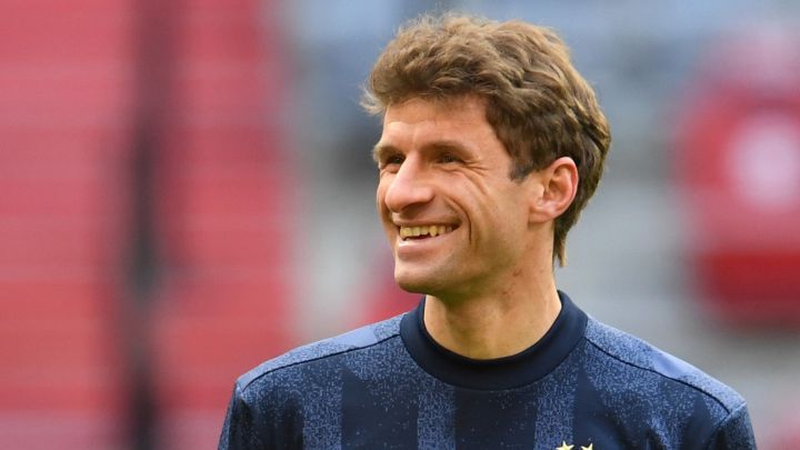 Thomas Muller, con el Bayern de Múnich.