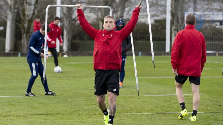 Los rojillos preparan el partido que les medirá al Gatefe