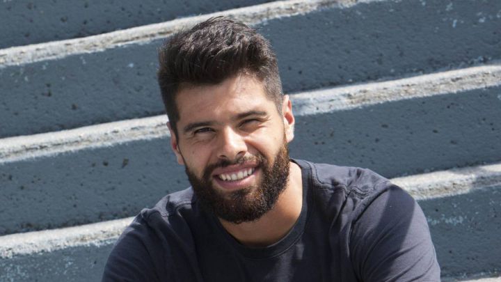 Néstor Araújo posa para AS en las instalaciones de A Madroa