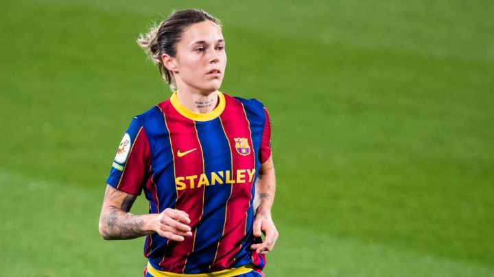 Mapi León, jugadora del Barça.