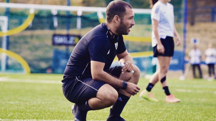 Óscar Fernández, entrenador del Madrid CFF.