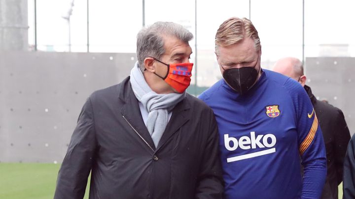 Koeman-Laporta: confidencias en el Botafumeiro