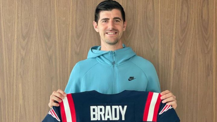 Tom Brady, a Courtois: "El mejor portero del mundo"