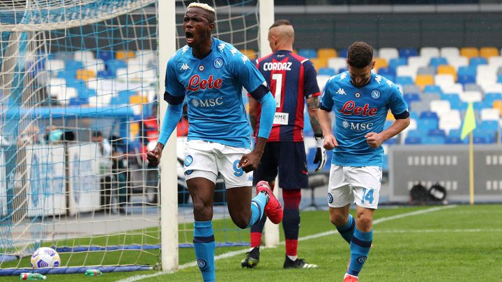 Victoria del Nápoles en un partido eléctrico