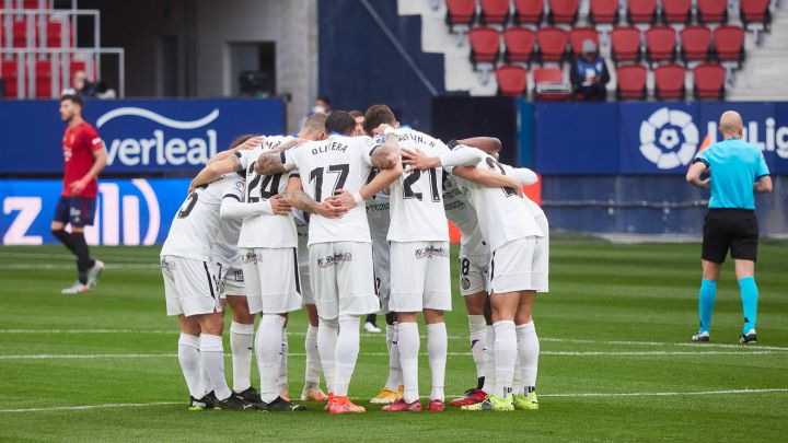 Jugadores del Getafe