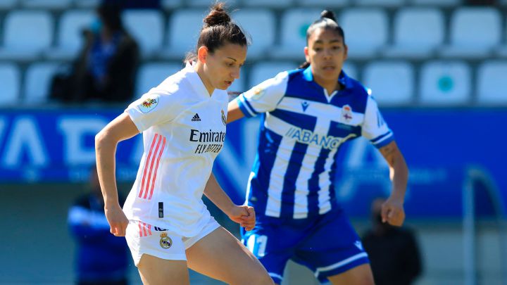 Kaci, del Real Madrid, y Gaby, del Deportivo.