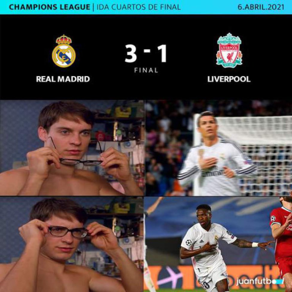 Los Mejores Memes Del Partido Entre El Real Madrid Y El Liverpool 5619