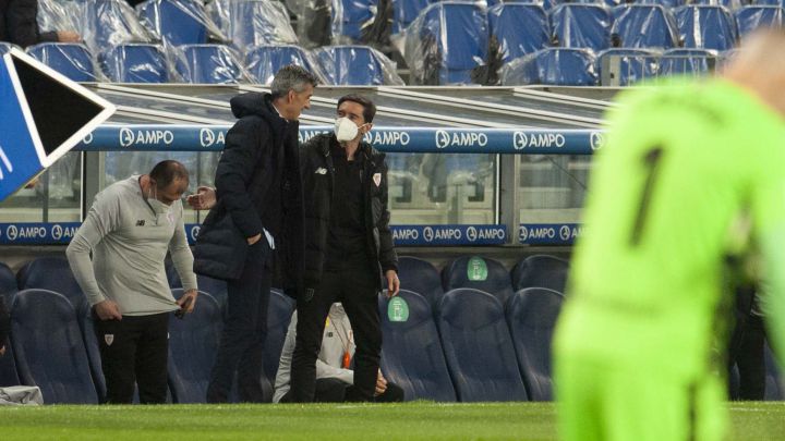Marcelino: "Estoy orgulloso de la reacción del equipo"