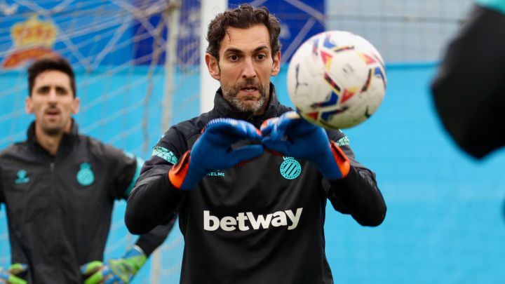 Diego López, portero del Espanyol.