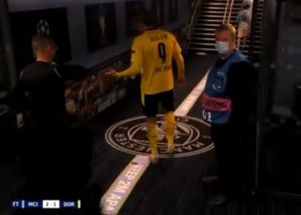 La petición del juez de línea a Haaland que va a hacer saltar todas las alarmas a la UEFA