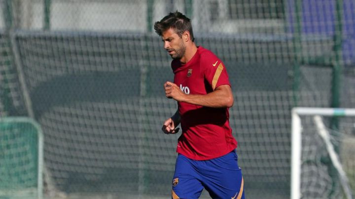 Piqué remains doubtful for El Clásico; Griezmann misses Thursday's session