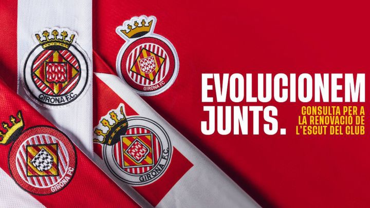 El Girona cambiará el escudo escuchando a los socios
