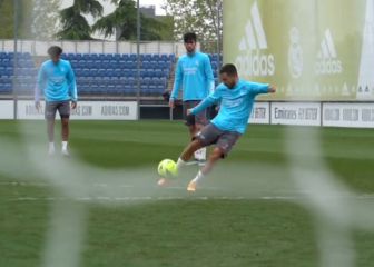 A dos días del Clásico y Hazard se luce en práctica