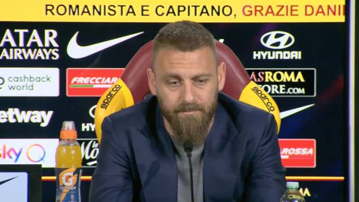 De Rossi, ingresado por COVID