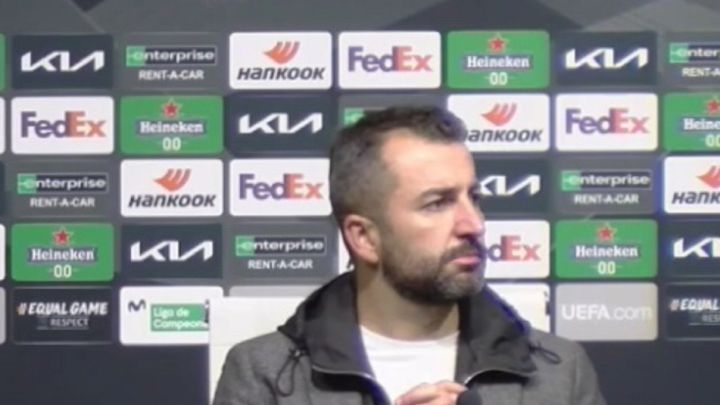 Diego Martínez: “El marcador no refleja lo que ha pasado en el partido”