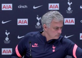 Las condolencias de Mourinho en medio de la rueda de prensa