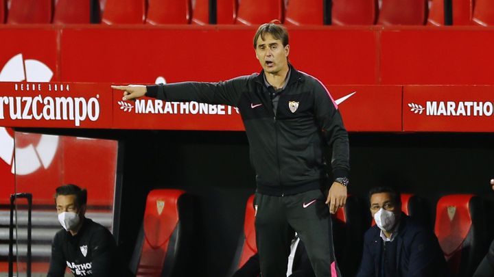 El entrenador del Sevilla Julen Lopetegui no quiere oír hablar de candidatura al título y avisa sobre el Celta: "Es uno de los rivales más complicados".