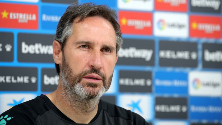 Vicente Moreno, entrenador del Espanyol.