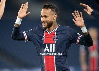 Neymar se mofa de la tanda de penaltis del Flamengo-Palmeiras