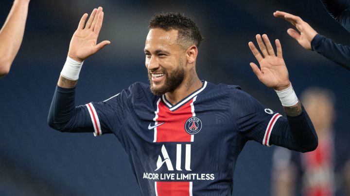 Neymar se mofa de la tanda de penaltis del Flamengo-Palmeiras