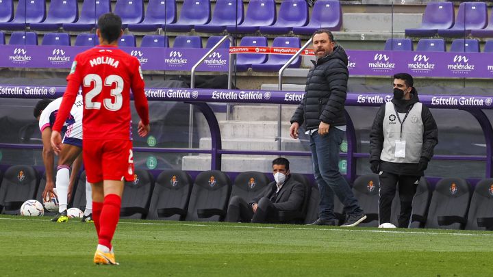 Sergio: "Estamos hasta las narices de dejar buenas sensaciones que no se traduzcan en puntos"