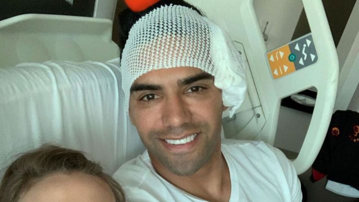 Falcao, tras ser operado: "Se viene el enmascarado"