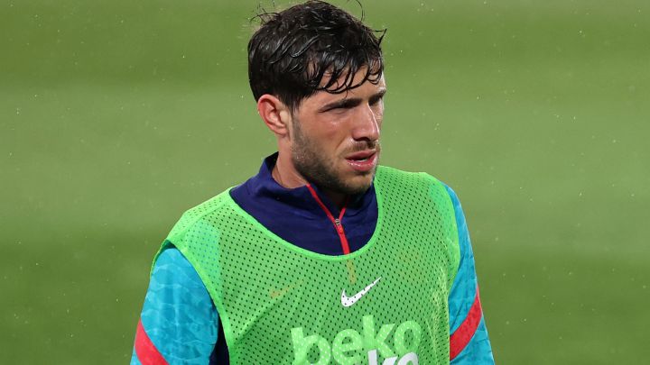 Sergi Roberto aprieta para jugar la final de Copa del Rey