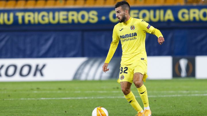 Álex Baena, en la recámara del Almería