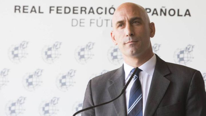 Luis Rubiales, presidente de la Federación Española de Fútbol (RFEF).