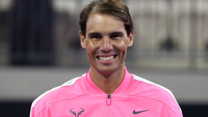 Rafa Nadal tuvo un nuevo guiño de 'sevillismo' al felicitar a Julen Lopetegui por sus 100 partidos como técnico del Sevilla: "Me hacéis disfrutar mucho".