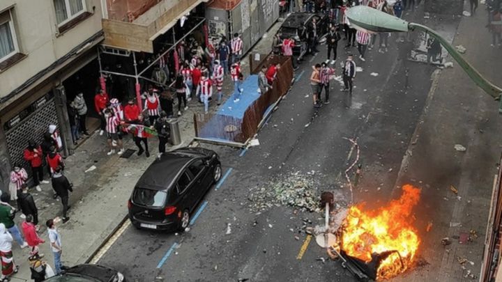 Seis nuevos imputados por incidentes en Bilbao en vísperas de la nueva final