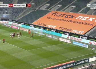 Señalan a Jovic por su pasividad en el 1-0 ante el Gladbach