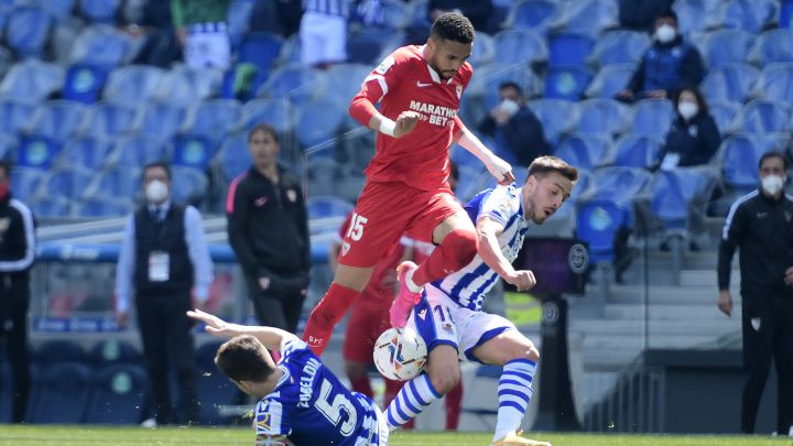 El delantero marroquí del Sevilla fue valiente y apostó por las opciones de su equipo tras ganar a la Real Sociedad. "Vamos a pelear por LaLiga".